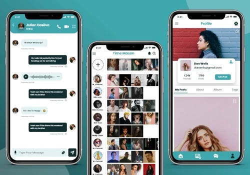 Time Mason Social Media App