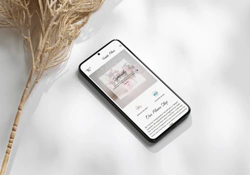 Vanda Fleur – E-Commerce Website for Floral Design