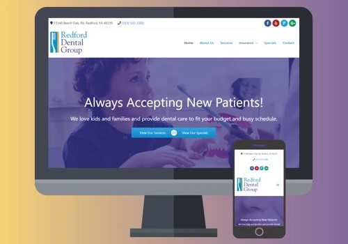 Redford Dental Group Website