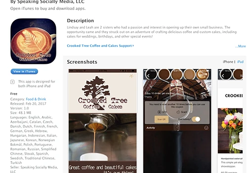 Crooked Tree Coffee and Cakes