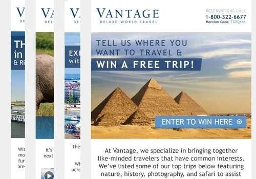 Email Marketing & CRM with Vantage