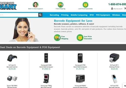 Online store of Barcode & POS Equipment