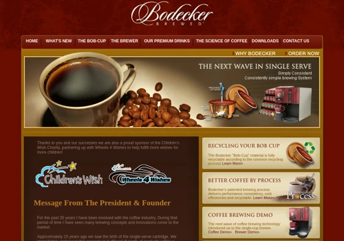 Bodecker Brewed - Coffee Brewing System