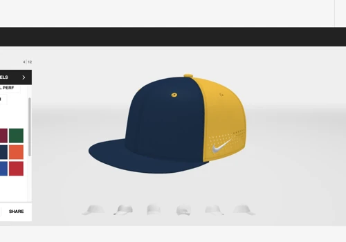 Nike Team Headwear E-commerce Site