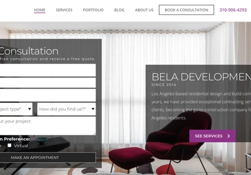 Web Development & Digital Marketing for contractor
