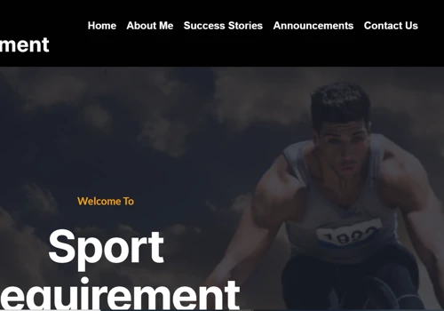 Sports Requirement