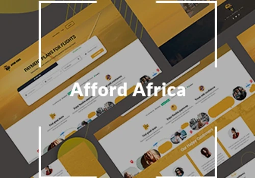 Afford Africa - Flight Booking Website