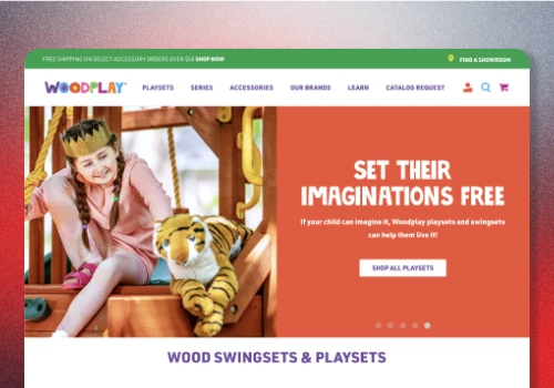 Web Development for a Playground Company