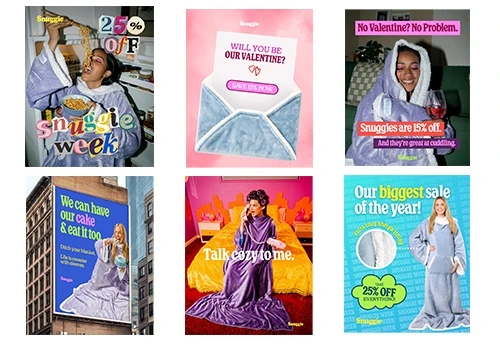Meta Ads for Snuggie Store