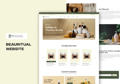 Beauritual - Website Development