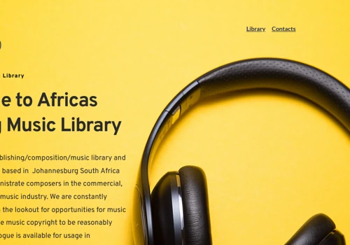 Music Website