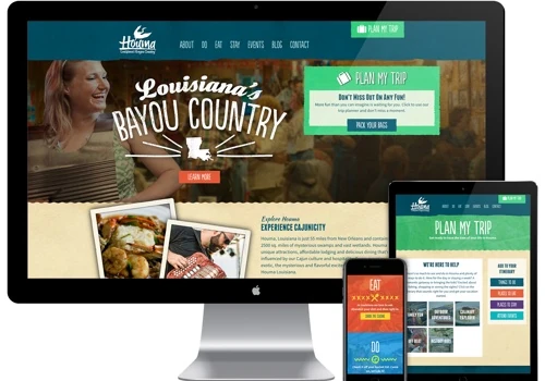 Houma CVB - Website