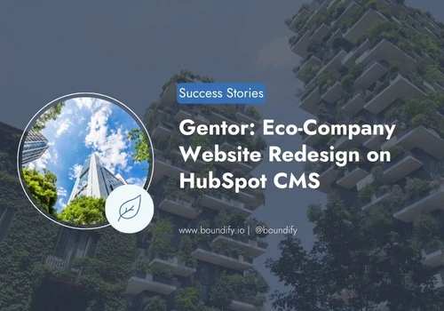 Eco-Company Website Redesign on HubSpot CMS