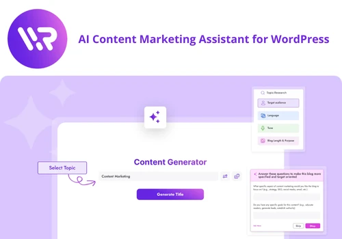 AI Content Marketing Assistant for WordPress
