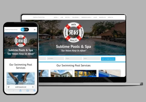 Sublime Pools & Spa SEO Project + AI SEO
