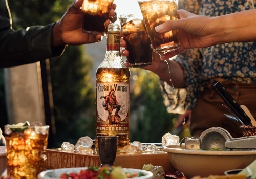 Social content for Captain Morgan