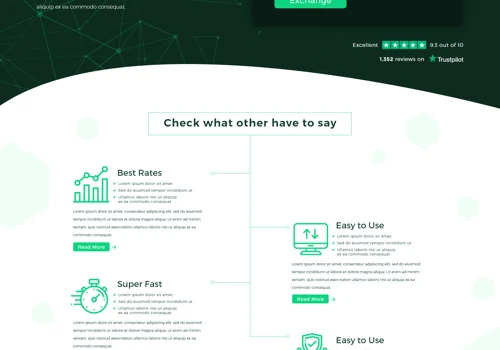 Easy Coin Web Design