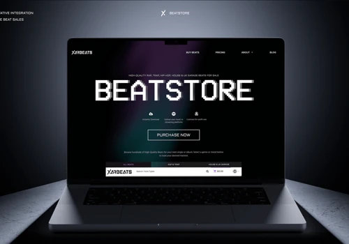 Website for - Beatstore