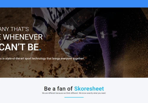 Skoresheet