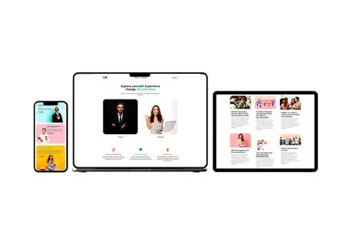 Mood & Read - Web Design