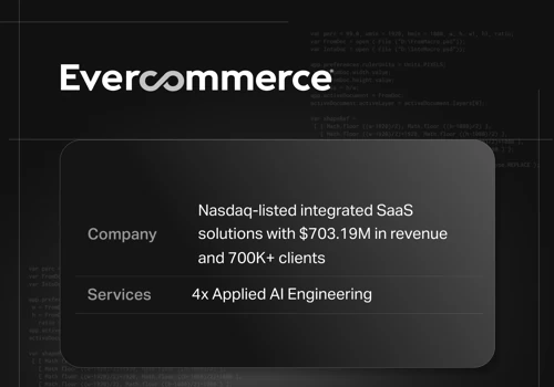 Dedicated Engineering Team for EverCommerce