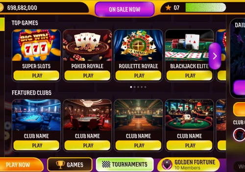 Casino Game Application