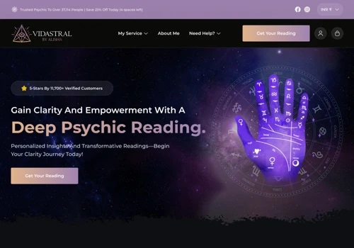 Astrology Ecommerce Website Development