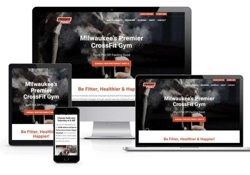 Web Design, Development, SEO for CrossFit Box
