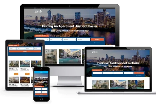 Web Design for Real Estate Company in Austin