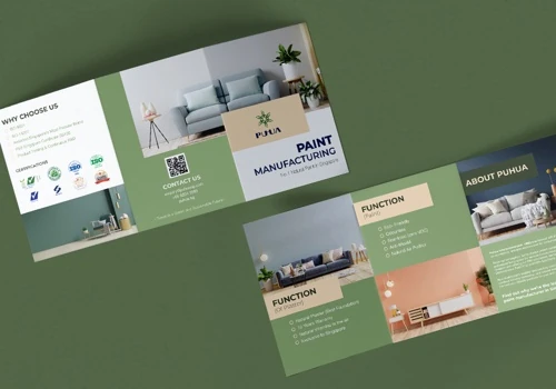 Pu Hua International Brochure Design