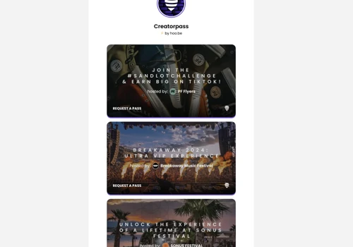 Hoo.be CreatorPass