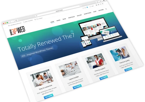 Design your Ecommerce website with attractive features