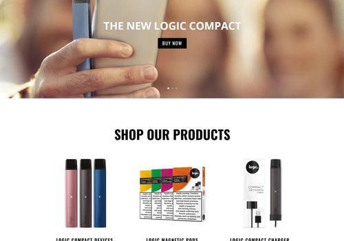 Logic Vapes Ecommerce Development