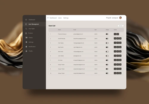 Clothing Web App