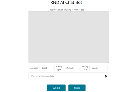 RND AI Chat Bot