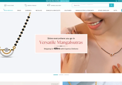 Candere - E-commerce Development