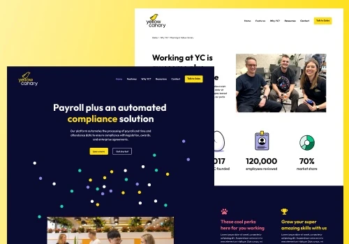 Yellow Canary Webflow Dev and Component Library