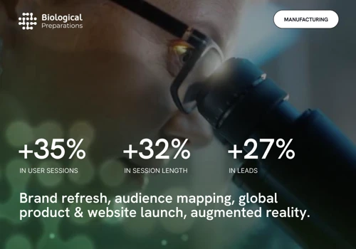 Website & Digital Strategy for Biotech Company