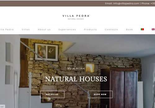 Nature Hotel Website Development by Smartlinks