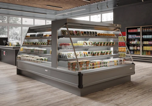 3D Rendering of Retail Equipment