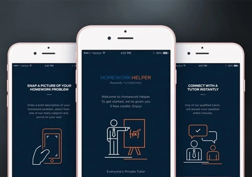 Mobile App Development for Homework Helper
