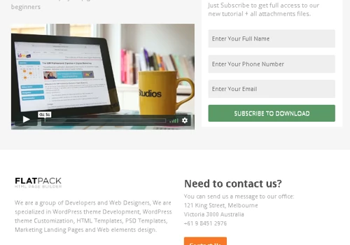 Landing Page