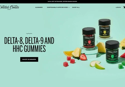 Coastal Clouds Hemp - Cannabis eCommerce Website