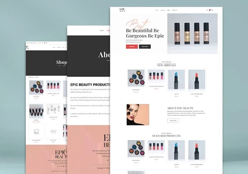 Epic Beauty - Ecommerce Store