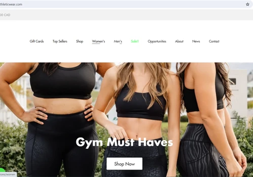 E-commerce store for a client