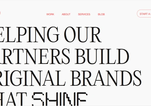 website development for a client