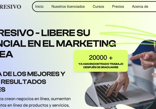 A comprehensive service package includes marketing