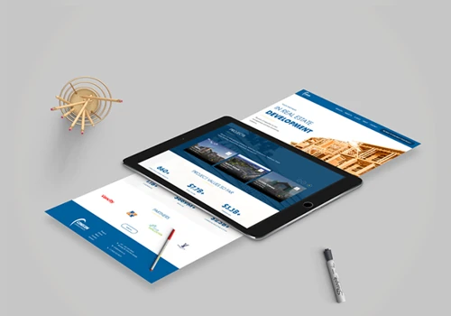 Website Design and development for a QS Firm
