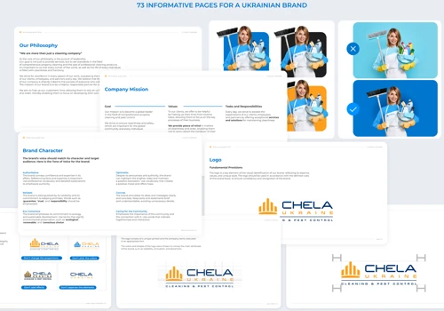 The comprehensive rebranding of Chela Ukraine