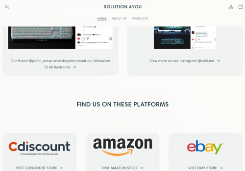 Custom software and integration of distributors